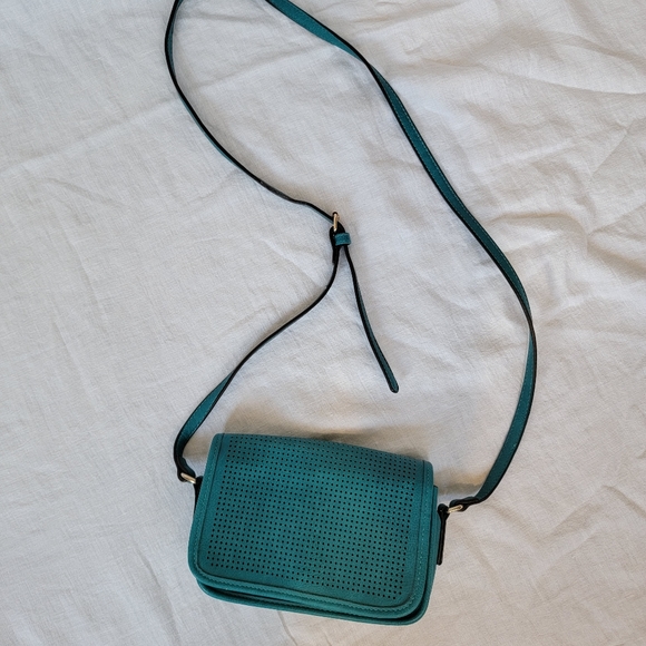 Turquoise Crossbody Bag - Picture 1 of 4
